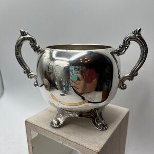 Vintage F B Rogers Silver Company Tea Dish Silverplate Plate